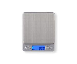 Livoo - Báscula electrónica de precisión DOM474-500 g, con un centésimo gramo, 6 unidades de medida