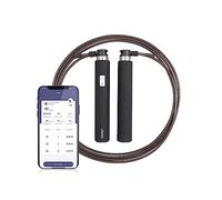 Livoo - Cuerda de Salto Conectada, Comba Cuerda para Saltar DOS189 Negro