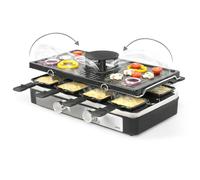 LIVOO DOC372N - Dispositivo de raspador para 8 personas con campana extractora (1400 W, 42 x 23 cm), sin PFAS