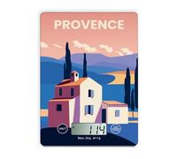 Livoo DOM451P - Báscula electrónica de cocina (cristal, 5 kg, pilas incluidas)