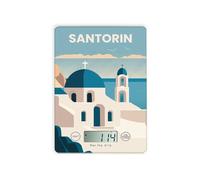 Livoo DOM451S - Báscula electrónica de cocina (cristal, 5 kg, pilas incluidas)