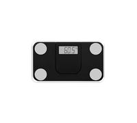 Livoo DOM532N - Mini báscula electrónica de peso personal, hasta 180 kg, 23 x 13 cm, 2 unidades de medida, pantalla LCD retráctil