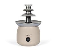 Livoo DOM533C - Fuente de chocolate (70 W, capacidad de chocolate fundido 250 ml, 3 niveles)
