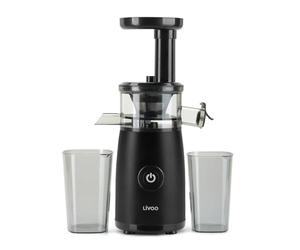 Livoo Extractor de jugo compacto | 150 W, 55 a 60 t/min, accesorios incluidos