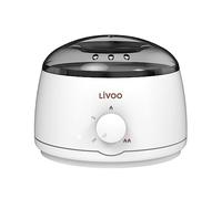 Livoo Feel Good Moments - Calentador de cera, temperatura ajustable, compatible con todo tipo de cera sin banda, cubeta extraíble