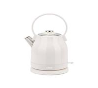 Livoo - Hervidor retro 1,5L DOD202C - 1850-2200W, acero inoxidable, rotación 360°, resistencia oculta