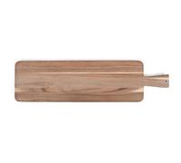Livoo MES151 - Tabla de Aperitivos Maxi Acacia FSC, 75 x 19,5 cm, Patas de Madera, Ideal para presentar Aperitivos