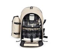 Livoo - Mochila de Picnic para 4 Personas SE970C - 11L, 600D, 30 Accesorios