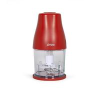 Livoo - Picadora 300ml DOP244N - 400W, 1 velocidad, función turbo, base 2 en 1