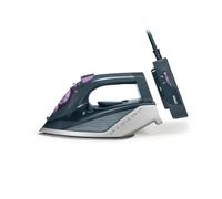 Livoo - Plancha inalámbrica DOM483 - con o inalámbrico, suela cerámica, 2200W, capacidad 350 ml, termostato ajustable, flujo de vapor 0 a 30 g/min