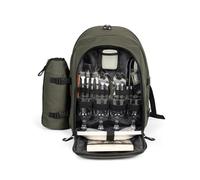Livoo - Mochila de Picnic para 4 Personas SE970C - 11L, 600D, 30 Accesorios