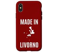 Livorno Orgoglio Locale Italia Città Travel Souvenir Carcasa para iPhone X/XS