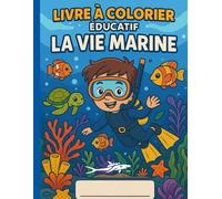 Livre à colorier: La vie marine