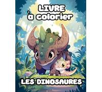 Livre à colorier: les dinosaures