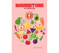 Livre à colorier pour enfants: Nourriture