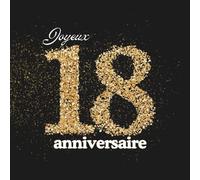 Livre d’or 18 ans - 50 pages blanches - Format carré 21,59 x 21,59 cm - Album souvenir anniversaire pour messages, photos et dédicaces: Livre souvenir ... des messages et garder un souvenir unique