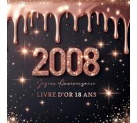 Livre d’or d’anniversaire 18 ans - Édition Luxe Rose Gold & Paillettes