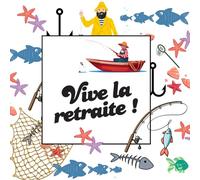 Livre d’Or Départ à la Retraite amateur de pêche à la ligne: Carnet à Remplir par les Collègues, Cadeau Souvenir Original pour pot de départ - Messages, Anecdotes, Mots d’Adieu -