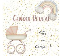 Livre d’or Gender Reveal - Souvenirs et messages: Un carnet unique à remplir pour célébrer la révélation du sexe de bébé