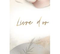 Livre d’or: Grand Format A4 à Couverture Rigide Terracotta Rouille et Titre Doré - 100 Pages Crème - Design Bohème Moderne pour Mariage Automne et Décoration Méditerranéenne