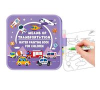 Livre de Aquarelle | Jeux Éducatifs Réutilisables | Livre de Coloriage Aquarelle et és de Peinture - Pour Arts Artisanat Éducation Garçons Filles Maison Salle De Classe Voyage