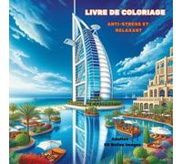 LIVRE DE COLORIAGE ANTI STRESS: Paysages, animaux et fleurs réalistes