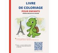 Livre de coloriage de dinosaures pour enfants - Le petit dinosaure Ufolino découvre le monde - 79 dessins à colorier + chanson d’Ufolino: créativité ... dès 3 ans (Ufolino entdeckt die Welt)