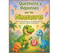 Livre de coloriage dinosaures pour enfants 5-8 ans: Cahier d’activités éducatif avec coloriages, jeux amusants et exercices d’écriture pour apprendre ... les trajets et les après-midis pluvieux
