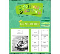 Livre de coloriage et écriture sur les insectes : Magnifiques Illustrations à Colorier. Apprendre : Le Français - l'Anglais - L'Espagnol - l'Italien. En cursive - Dés 6 ans