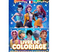 Livre De Coloriage K-P0P'S: Chasseurs démons coloriage | Fantasy kpop 2025