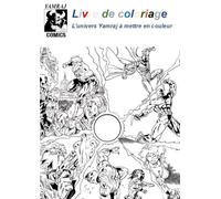 Livre de coloriage: L’univers Yamraj à mettre en couleur