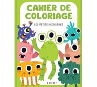 Livre de coloriage magique pour les enfants: Drôle de petits monstres et extraterrestres