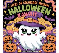 Livre de coloriage mignon d'Halloween Kawaii: Livre de coloriage Halloween Kawaii - Détente et amusement pour adultes