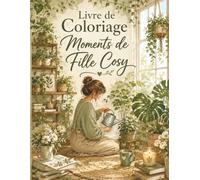 Livre de Coloriage Moments de Fille Cosy: Carnet artistique pour se détendre, scènes féminines douces et pause bien-être