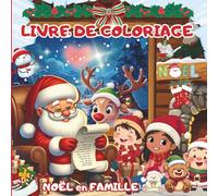 LIVRE de COLORIAGE: NOËL en FAMILLE