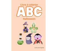 Livre de coloriage pour enfants : L'ABC de l'Halloween