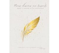 Livre de Condoléances - Plume Claire - Dans l’amour et le souvenir: Carnet funéraire avec motif plume claire, format 21 × 28 cm, couverture rigide - ... messages de condoléances et hommages personne