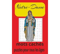 Livre de Mots Mêlés de Mère Marie : Mots mêlés avec texte facile à lire sur la Mère Marie, la Mère de Jésus, la Vierge Marie et bien plus encore | 6x9 pouces, 110 pages | Plus de 50 jeux… Cadeaux pour tous les âges