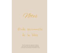 Livre de notes pour mon étude personnelle de la Bible avec des proverbes sélectionnés de la Bible à chaque page: Chaque page contient un proverbe ... vos notes, études, notes et bien plus encore.