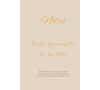 Livre de notes pour mon étude personnelle de la Bible avec des proverbes sélectionnés de la Bible à chaque page: Chaque page contient un proverbe ... vos notes, études, notes et bien plus encore.
