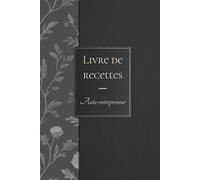 Livre de Recettes Auto-entreprise: Simple registre de recettes à compléter et conforme URSSAF pour vendeur e-commerce et marketplace. Fond crème, graphiques et totaux trimestriels.