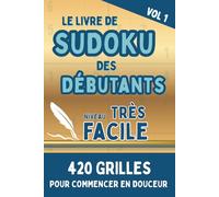 Livre de Sudoku Très Facile pour Adulte Débutant: Jeux de Logique Détente et Relaxation - Idée Cadeau Seniors - Cahier d'Activités Vacances Anti ... Difficile... À vous de choisir et de jouer !)