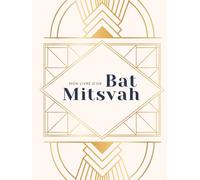 Livre d'or Bat Mitsvah - Guest book - Souvenirs et bénédictions: 100 pages pour messages et photos • Citations juives inspirantes • Bonus QR code