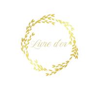 Livre d'Or Blanc et Doré: Couverture RIGIDE | Mariage, Anniversaire, Baptême, Communion, EVJF, Pacs, Pot de Départ en Retraite, Vernissage, ... | Couronne Feuillage doré, Chic, Elégant