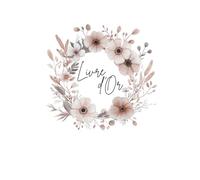 Livre d'or élégant avec pages intérieures blanches à remplir soi-même - couverture rigide, 116 pages - idéal pour les mariages, baptêmes, anniversaires, rentrées scolaires et occasions spéciales