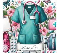 Livre d'or Infirmière, Aide soignante: Livre d'or à Personnaliser pour Personnel Soignant, infirmière, Docteur pour mutation, Départ en Retraite, ... médecine | 100 Pages | Couverture Souple