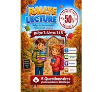 Livre enfant 7 8 9 ans CE1 CE2 Gabriel et Louise Rallye lecture complet 1 collector livres 1 2 3 4 5 en 1 ouvrage: MSO Méthode Syllabique Orale avec ... Rentrée à l' école Rallye Lecture complet)