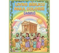 livro Biblico para colori ( AGEU) (livros para colorir bíblico)