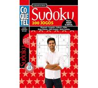 Livro Coquetel Sudoku 235: Níveis fácil, médio e difícil