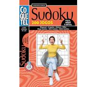Livro Coquetel Sudoku 238: Níveis fácil, médio e difícil